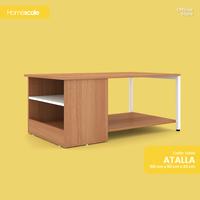 Gambar Coffee Table/Meja Tamu ATALLA Minimalis Ukuran 100 x 50 x 45 cm dari Homescaleid Kota Tangerang Selatan 1 Tokopedia