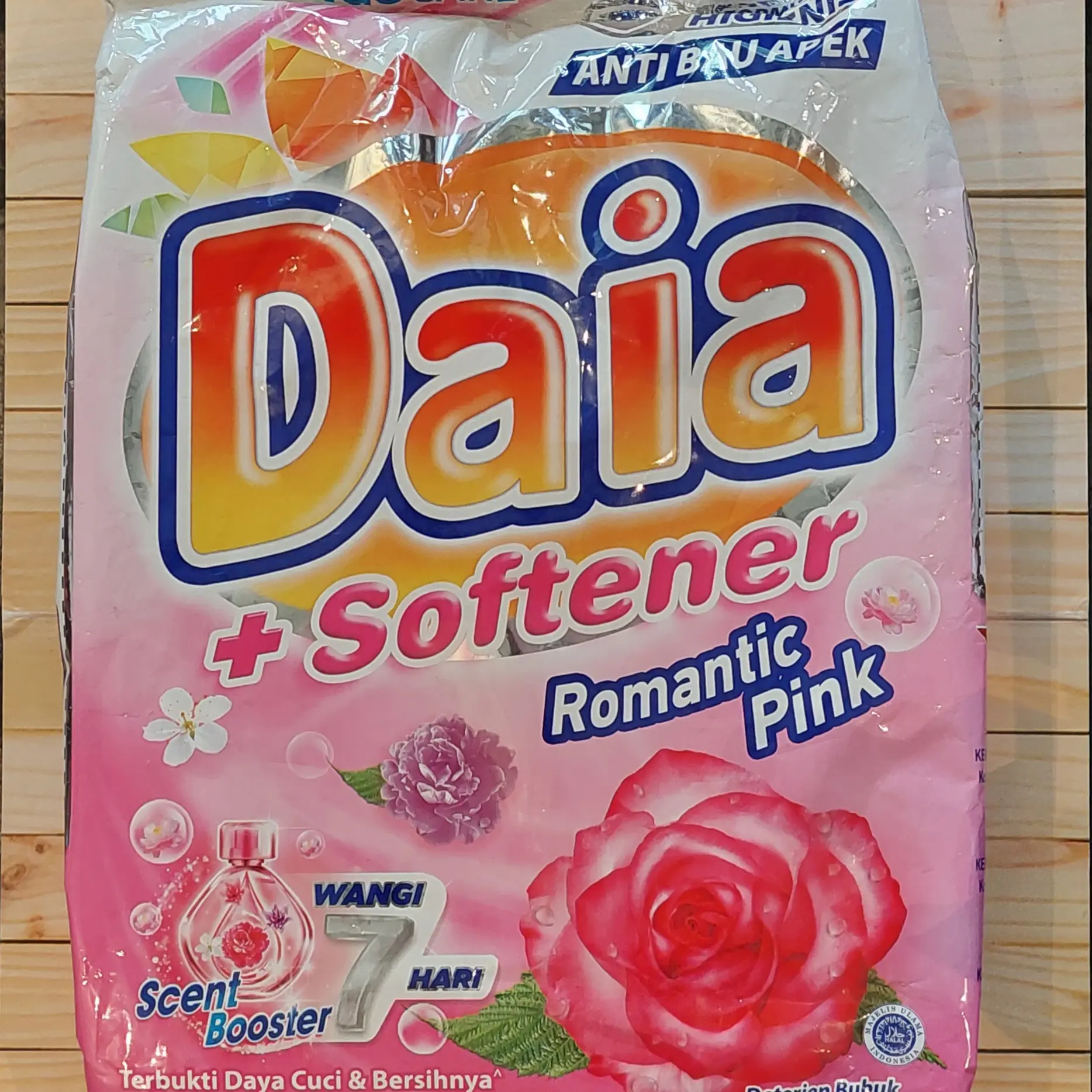 Detergent Daia Softener Romantic Pink 1.6kg