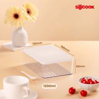 Gambar Silicook Korea No.1 Food Container Deep 1200ml (20x14x6.5 cm) - White dari Silicook Indonesia Kota Administrasi Jakarta Barat 5 Tokopedia