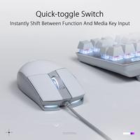 Gambar MOUSE GAMING ASUS ROG Strix Impact II Moonlight White Gaming Mouse dari Techno Computer Bali Kota Denpasar 4 Tokopedia