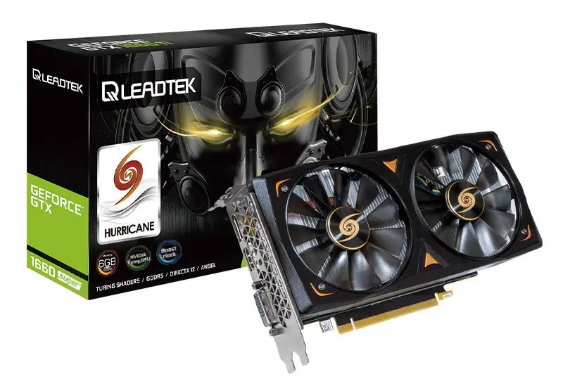 VGA CARD LEADTEK WinFast GTX 1660 SUPER HURRICANE 6G NONLHR GTX1660S