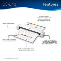 Gambar SCANNER BROTHER DS640 Compact Mobile Document DS-640 DS 640 dari Megacomp Online Kota Bandung 5 Tokopedia