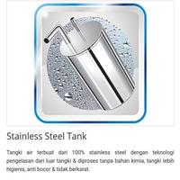 Gambar Sanken Standing Galon Bawah Dispenser 3 Kran Pipa Stainless steel dari STARLYN Kota Administrasi Jakarta Barat 2 Tokopedia