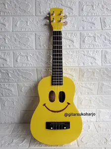 UKULELE SMILE KUNING SENAR 4 MURAH // BONUS PIK // KENCRUNG