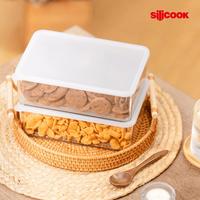 Gambar Silicook Korea No.1 Food Container Deep 1200ml (20x14x6.5 cm) - White dari Silicook Indonesia Kota Administrasi Jakarta Barat 4 Tokopedia