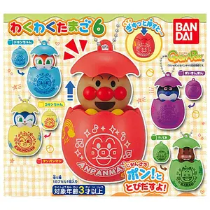 Gashapon (Gacha) Anpanman Waku-Waku Egg Part. 6 [5PACK]