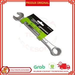 TEKIRO SATUAN Kunci Ring Pas 8,10,11,12,17,19 mm - Combination tekiro