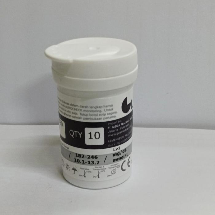 Gambar Autocheck gula darah isi 10 Tabung Segel auto check blood glucose dari PASTI MURAH... PASTI ASLI Jakarta Pusat Tokopedia