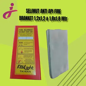 Selimut Tahan Anti Api Fire Blanket 1,2x1,2 & 1,8x1,8 M MADE IN TAIWAN