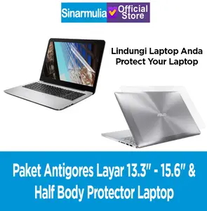 SCREEN PROTECTOR / ANTIGORES LAYAR LAPTOP & LAMINATING HALF BODY