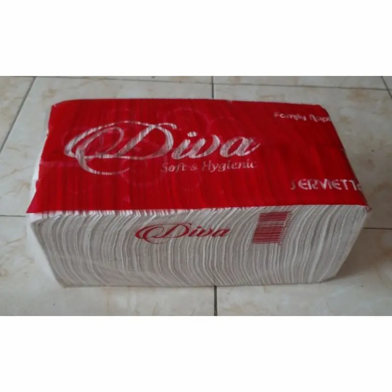 tisu napkin bdl/tisu makan belah warna putih 275gr/pack