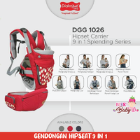 Gambar Dialogue Baby Super Hipseat Carrier 9-In-1 Gendongan Depan Bayi - Red dari Berry Baby Kota Bandung 4 Tokopedia