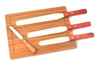 Gambar 8 inch wooden handle straight knife cake Spatula lurus bakest dari Kochindo Kota Tangerang Selatan 1 Tokopedia