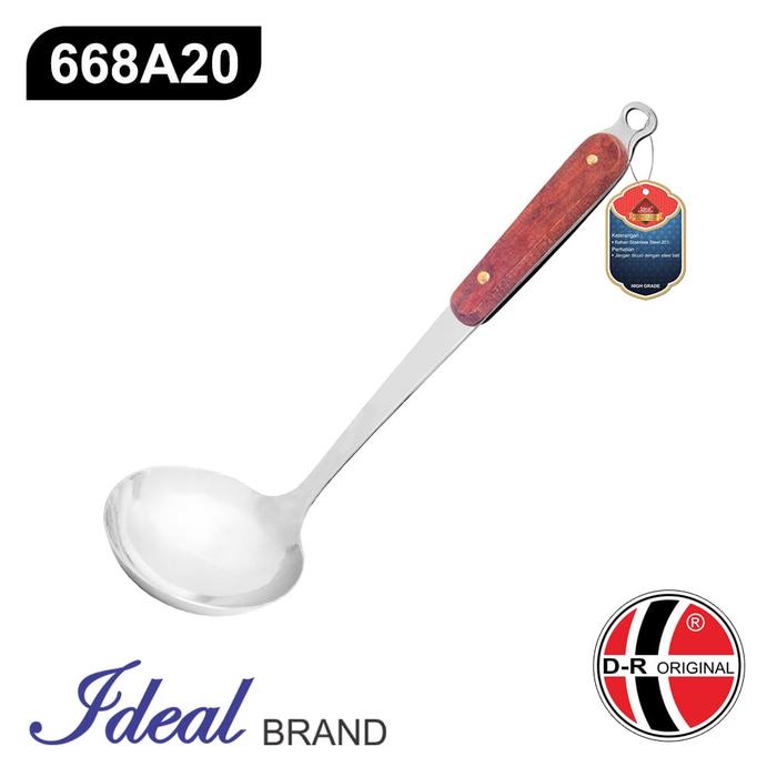 Gambar IDEAL 668A20 Sendok Kuah [Ladle] dari IdealOfficial Kota Administrasi Jakarta Utara Tokopedia