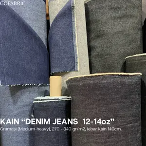 Kain Denim Bahan Kain Jeans Denim