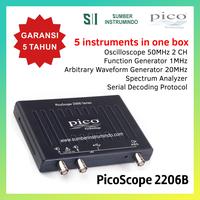 Gambar PicoScope 2206B Oscilloscope 50MHz Bandwidth, 2CH, 500MS/s dari Toko PicoTech Kota Bandung 2 Tokopedia