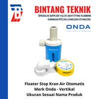 Gambar Pelampung Floater Kran Air Otomatis 3/4" Onda - Vertikal dari Bintang Teknik Toko Kota Administrasi Jakarta Barat 1 Tokopedia