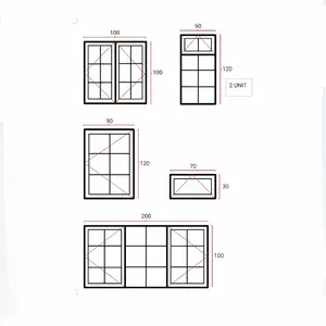 Pesanan Jendela Aluminium Ornamen 6 unit (Bp. Juhaeri)