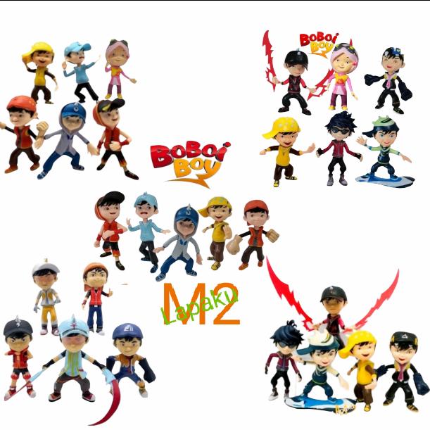 Action Figure Boboiboy set 5pcs 0