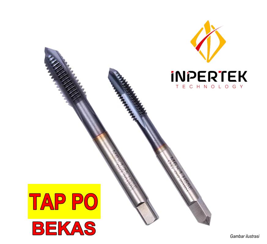 Tap Mesin M5 HSS Taps M 5 X 0.8 — Varian M5X0.8 TANOI — foto asli 3