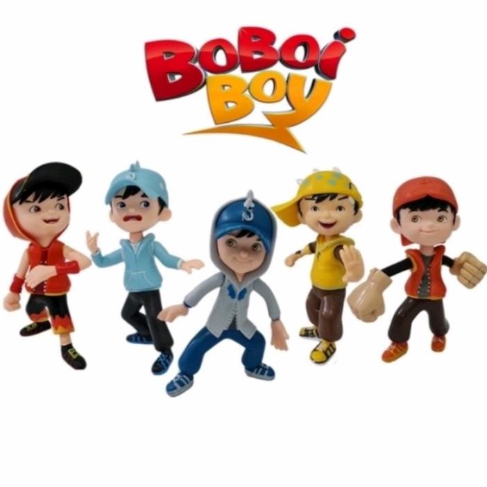 Action Figure Boboiboy set 5pcs 4