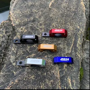 Braket selang rem ASLI CNC merek ARM Universal