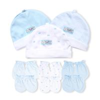 Gambar FLUFFY Bundling Topi Dan Sarung Tangan Kaki (Isi 3Pasang) TSTK3 MIX NB - Biru, 0-3 Bulan dari Fluffy Baby Store Kota Administrasi Jakarta Timur 1 Tokopedia
