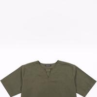 Gambar Dailyoutfits Kemeja Kurta Lengan Pendek Hijau Army Premium Quality - XXL dari Daily Outfits DYO Kota Tangerang 3 Tokopedia