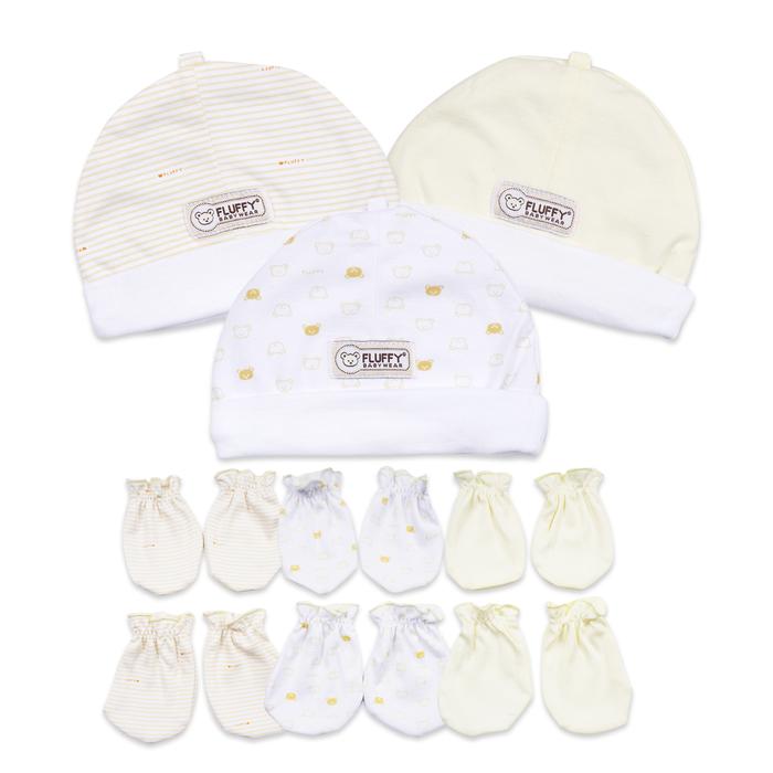 Gambar FLUFFY Bundling Topi Dan Sarung Tangan Kaki (Isi 3Pasang) TSTK3 MIX NB - Biru, 0-3 Bulan dari Fluffy Baby Store Kota Administrasi Jakarta Timur 5 Tokopedia