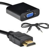 Gambar Adapter Converter HDMI To VGA + Audio Baru dari NBComputer Kota Cimahi 2 Tokopedia