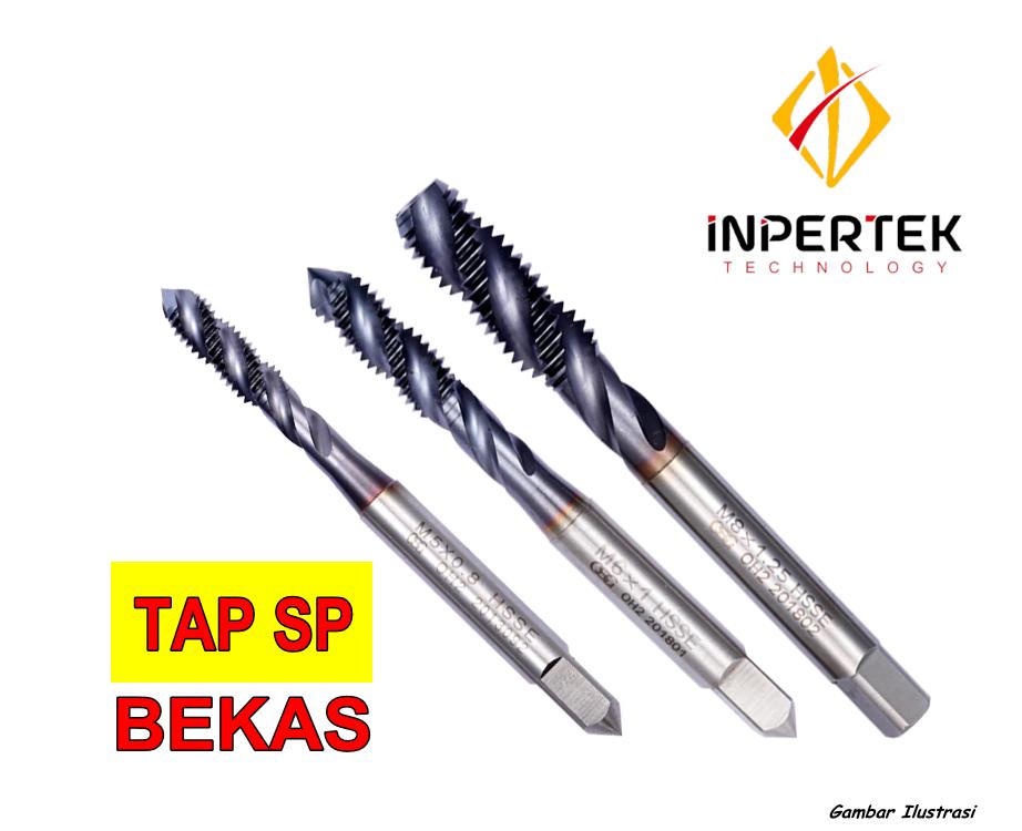 Tap Mesin M5 HSS Bekas Taps M 5 X 0.8 YAMAWA OSG YG-1 Seken — Varian M5X0.8 TANOI foto 1