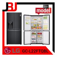 Gambar Kulkas LG 4 Pintu GC-L22FTQBL LG Side by Side Inverter LG GCL22FTQBL dari J B J Kota Administrasi Jakarta Selatan 1 Tokopedia