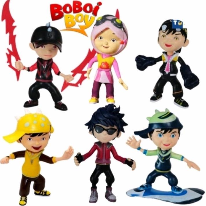 Action Figure Boboiboy set 5pcs 3