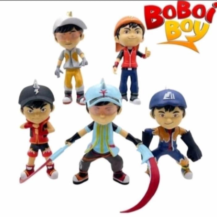 Action Figure Boboiboy set 5pcs 2