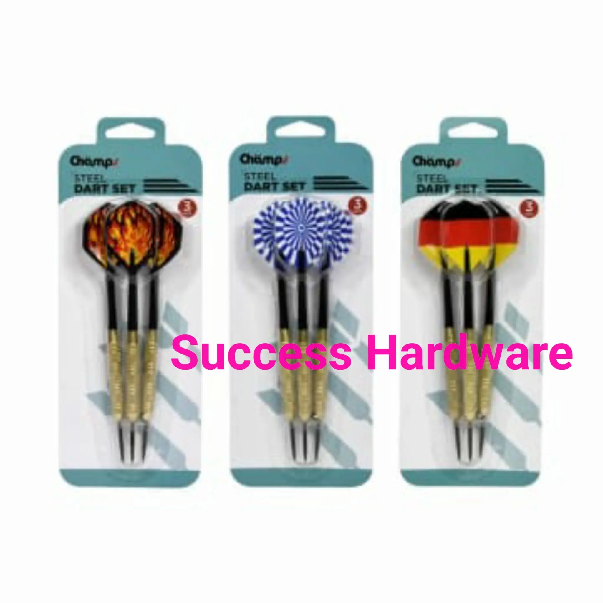 CHAMPS ANAK PANAH 3 PCS / DART SET ASSORTED (3)