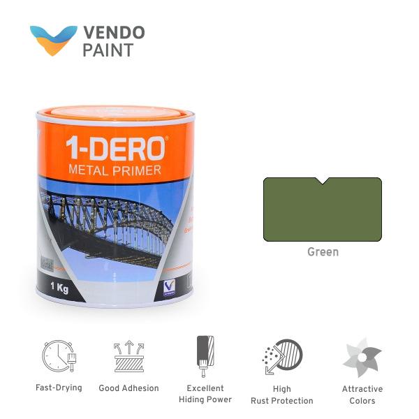 Gambar Cat Dasar/Meni Besi 1-Dero 1 kg Green dari Sutindo Shop Kota Surabaya Tokopedia