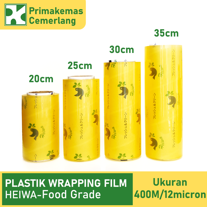 Gambar PLASTIK WRAPPING FILM 30CM ( HEIWA ) dari PRIMAKEMAS CEMERLANG Kota Administrasi Jakarta Barat Tokopedia