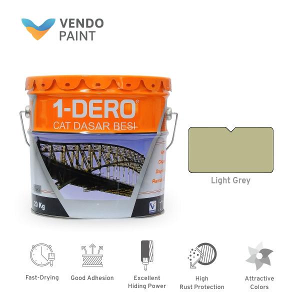 Gambar Cat Dasar/Meni Besi 1-Dero 20 kg Light Grey dari Sutindo Shop Kota Surabaya Tokopedia