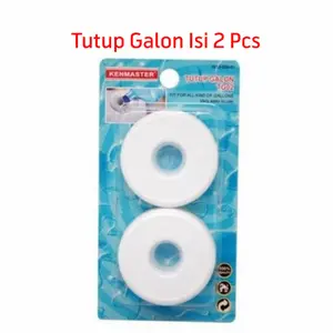 Kenmaster TG02 Tutup Galon dispenser Anti Tumpah 1 pack isi 2pcs
