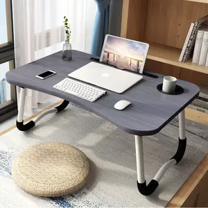 Stand Meja Laptop Lipat Foldable Notebook Portable Desk Table
