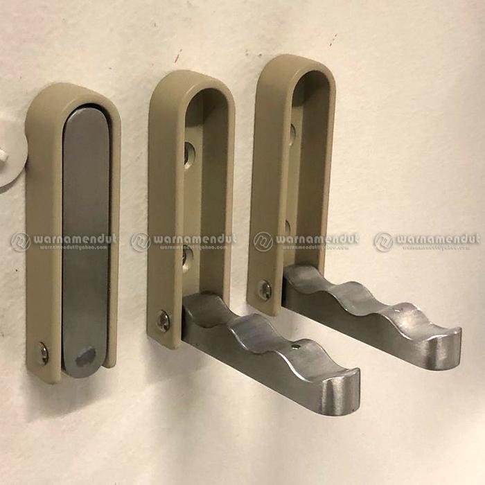 Gambar WMO IK90503596 KLY Pengait hook gantungan lipat tersembunyi alum 3pcs - 1 pcs dari WarnaMendut Kab. Tangerang Tokopedia