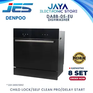 Mesin cuci piring otomatis denpoo dishwasher DA8B-05-EU