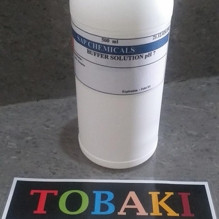 Gambar Cairan Bufer Buffer solution pH 7 500 ml dari Barokah Kimiawi Kota Surabaya Tokopedia