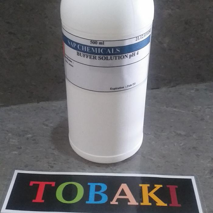 Gambar Cairan Buffer Bufer Solution pH 4 500 ml dari Barokah Kimiawi Kota Surabaya Tokopedia