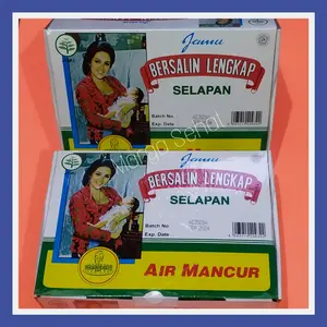 jamu bersalin lengkap serbuk air mancur selapan 40 hari kemasan box Perawatan Ibu