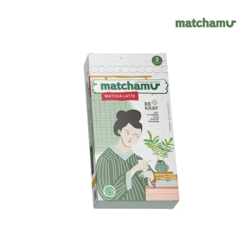 Matchamu Matcha Latte Box of 3 3