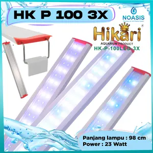 Lampu Led Aquarium Aquascape HIKARI HK - P 40 60 80 100 LED - 3 X Mode