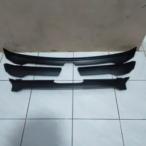 LIST GRIIL DEPAN MITSUBISHI PAJERO SPORT 2021 2022 HITAM DOFF ORIGINAL