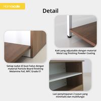 Gambar Coffee Table/Meja Tamu ATALLA Minimalis Ukuran 100 x 50 x 45 cm dari Homescaleid Kota Tangerang Selatan 3 Tokopedia