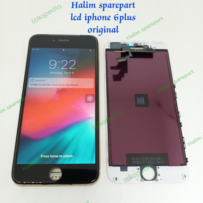Gambar LCD TOUCHSCREEN IPHONE 6 PLUS ORIGINAL dari Halim sparepart Jakarta Pusat Tokopedia